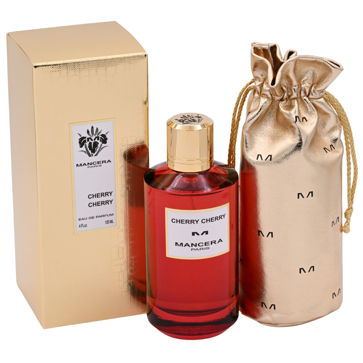 Mancera Cherry Cherry Eau de Parfum Spray for Women 4.0 oz (120 ml) New Retail Box 3760265194841