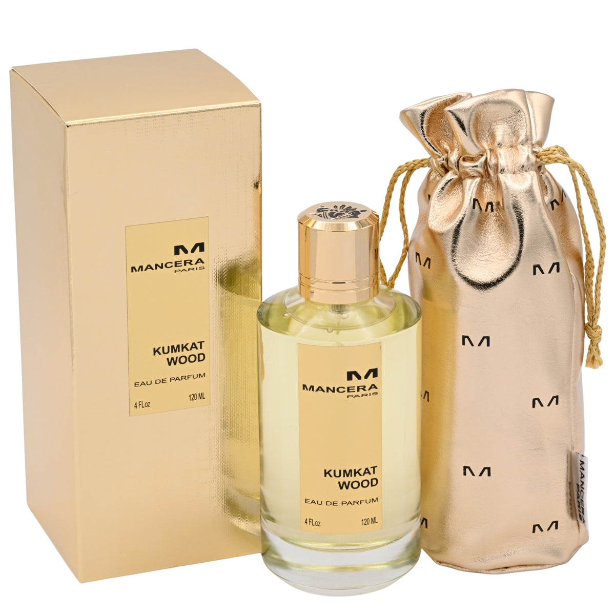 Mancera Kumkat Wood Eau de Parfum Spray Unisex 4.0 oz (120 ml) New Retail Box 3760265190607