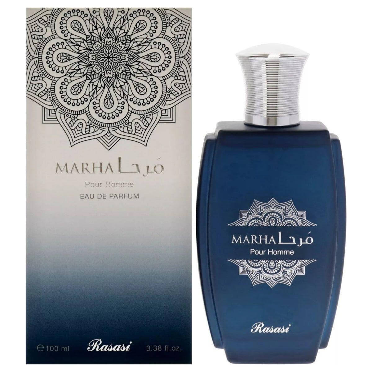 Marha Pour Homme by Rasasi cologne for men EDP 3.38 oz New In Box 614514261057
