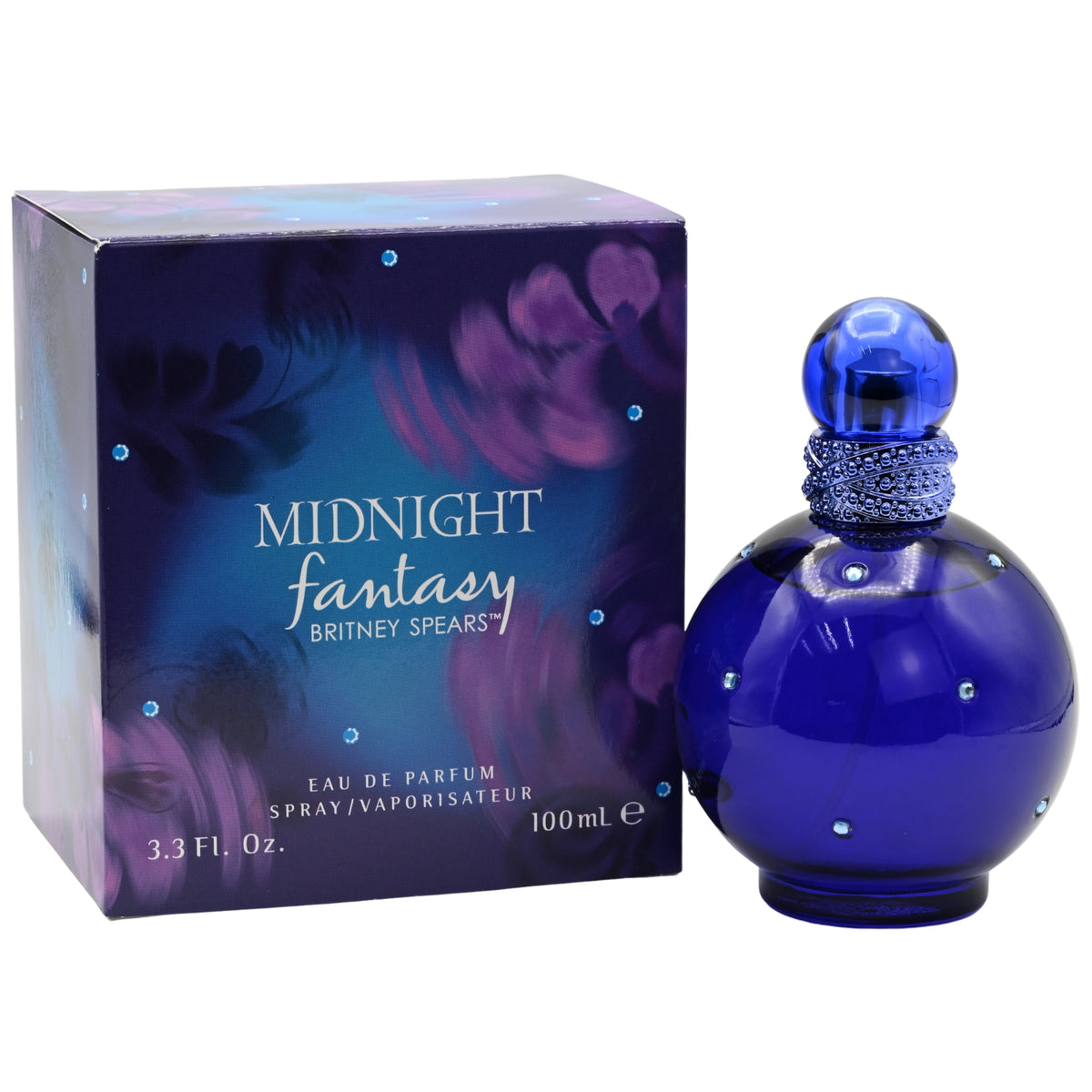 MIDNIGHT FANTASY by Britney Spears for Women 3.4 oz EDP New in BOX 719346094665