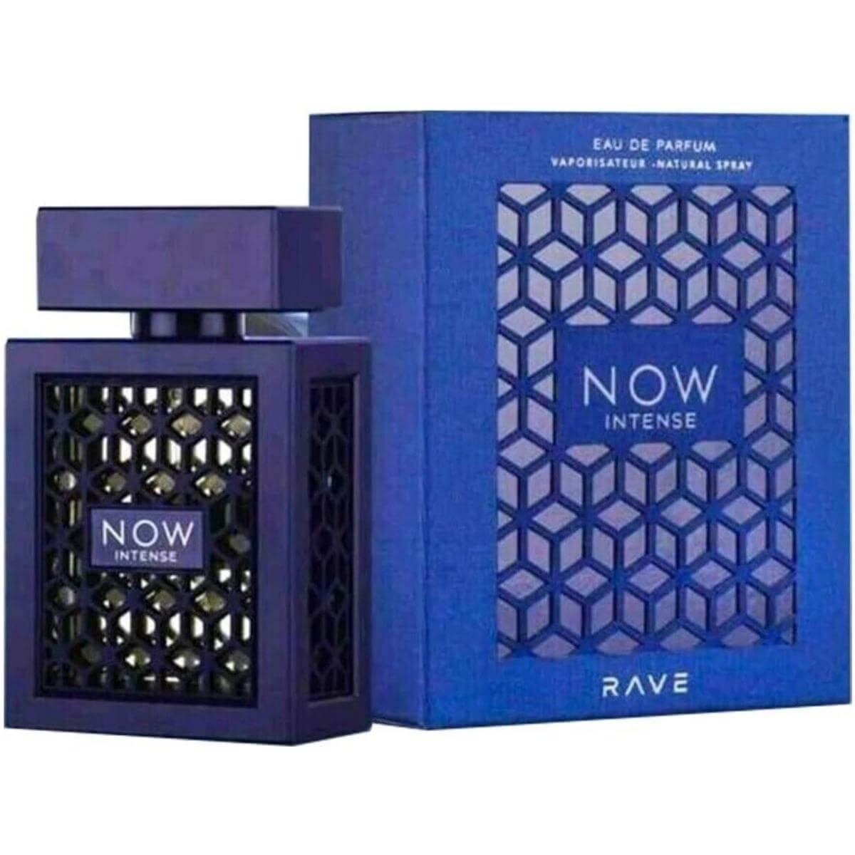 Now Intense Rave by Lattafa perfume for unisex EDP 3.3 / 3.4 oz New in Box 6291108735053
