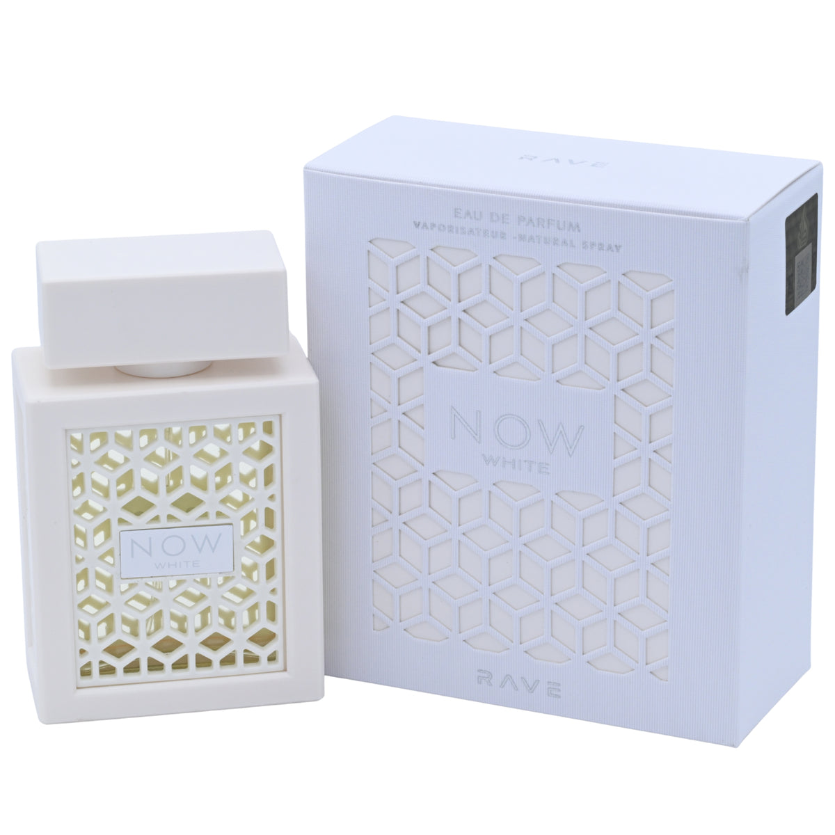 Now White Rave by Lattafa perfume unisex EDP 3.3 / 3.4 oz New in Box 6290360590349