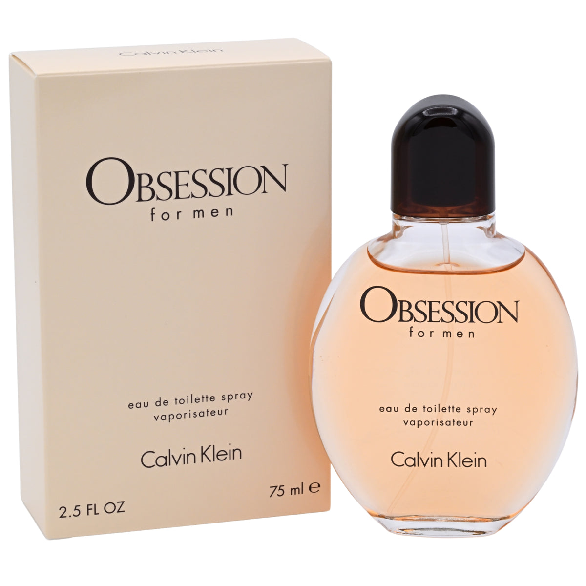 OBSESSION by Calvin Klein cologne for men EDT 2.5 oz New in Box 088300606504