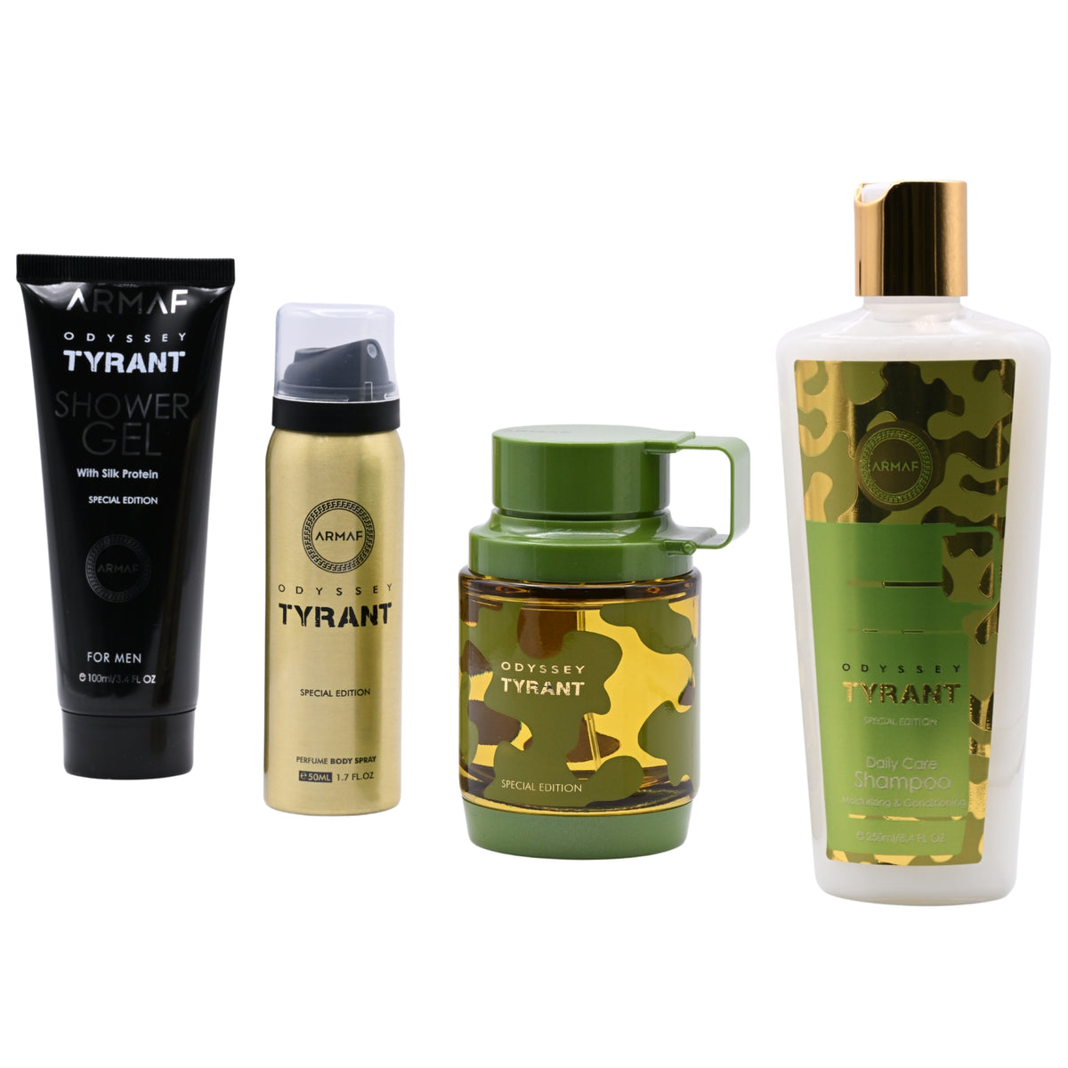 Odyssey Tyrant Special Edition by Armaf 4 pcs gift set for men EDP New in Box 6295199804193