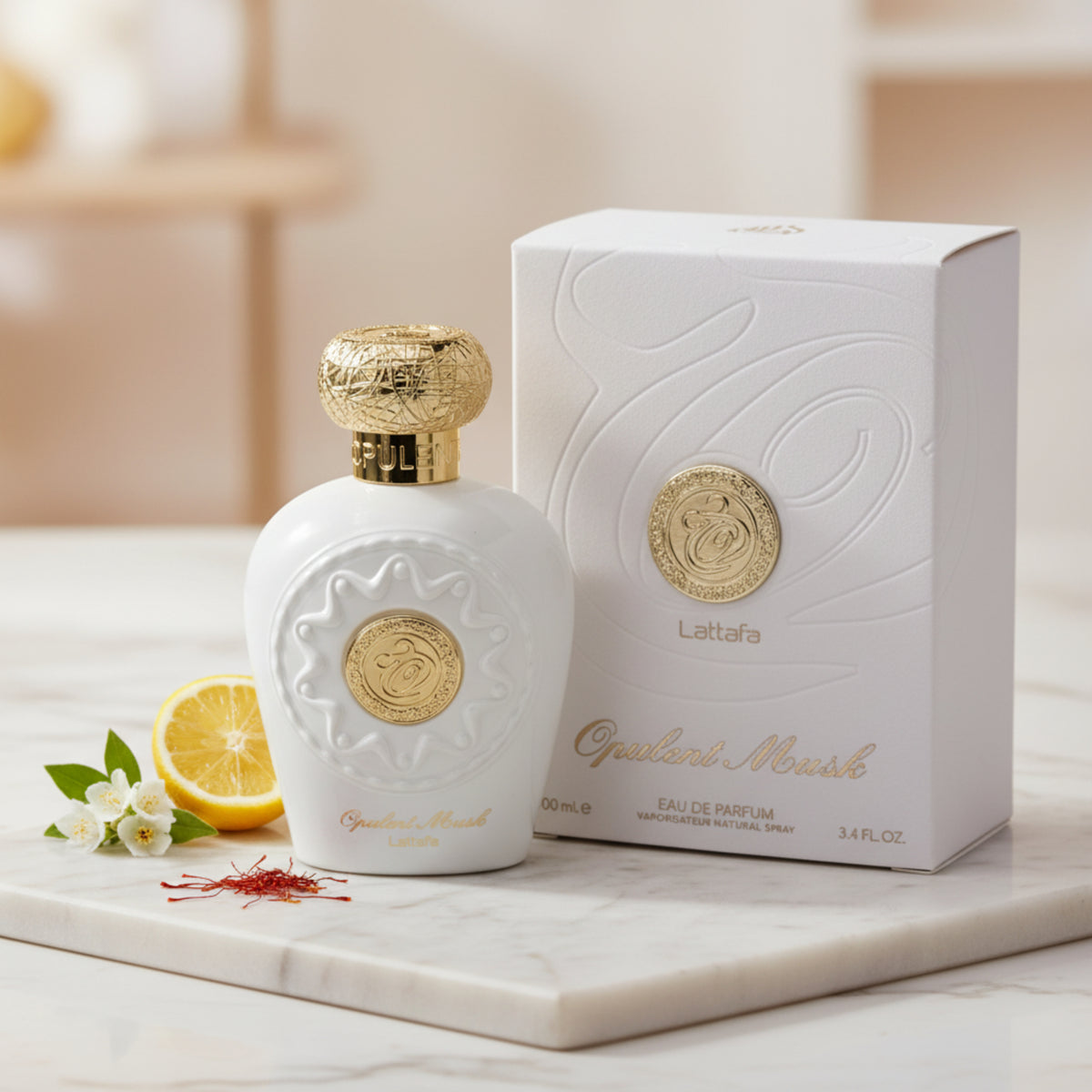 Opulent Musk by Lattafa perfume for women EDP 3.3 / 3.4 oz. New in Box 6291107450445
