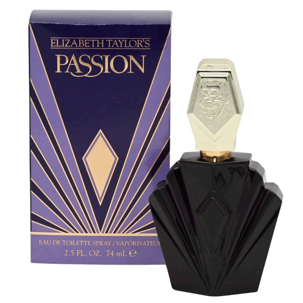 PASSION by Elizabeth Taylor 2.5 oz edt New in Box Sealed 719346010115