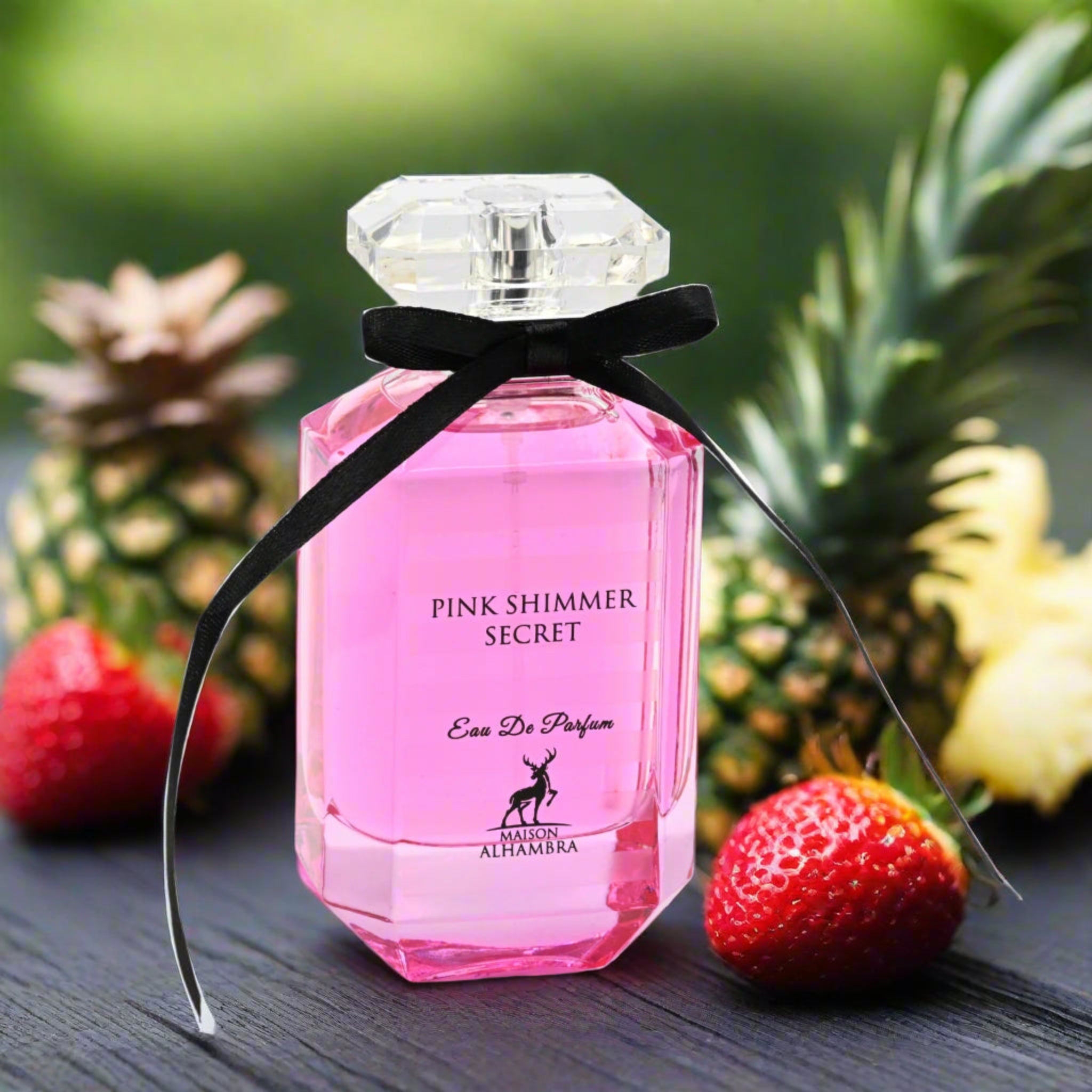 Pink Shimmer Secret by Maison Alhambra for her EDP 3.3 / 3.4 oz New in