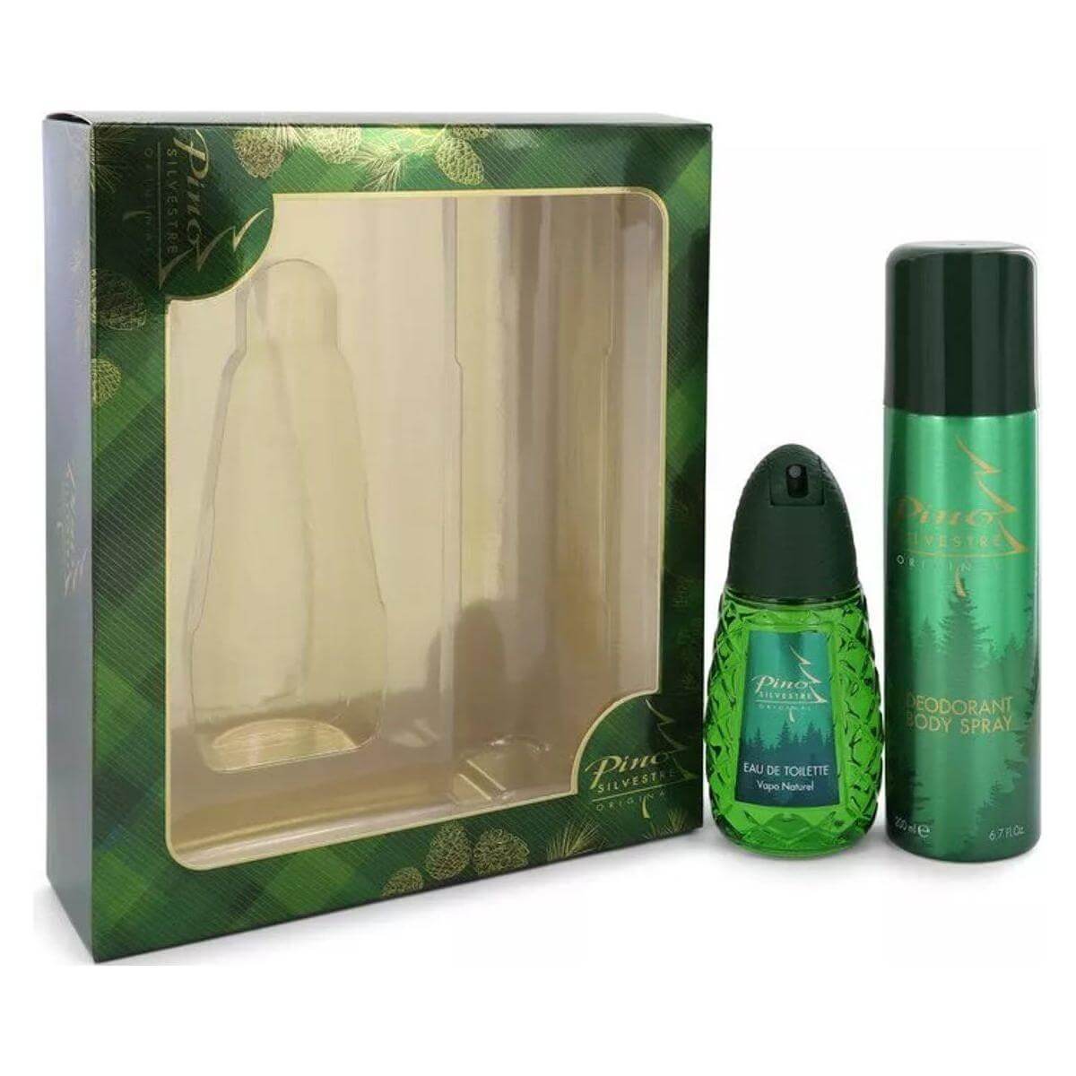 Pino Silvestre Original by Pino Silvestre for men 2 pcs gift set New in Box 679602298032