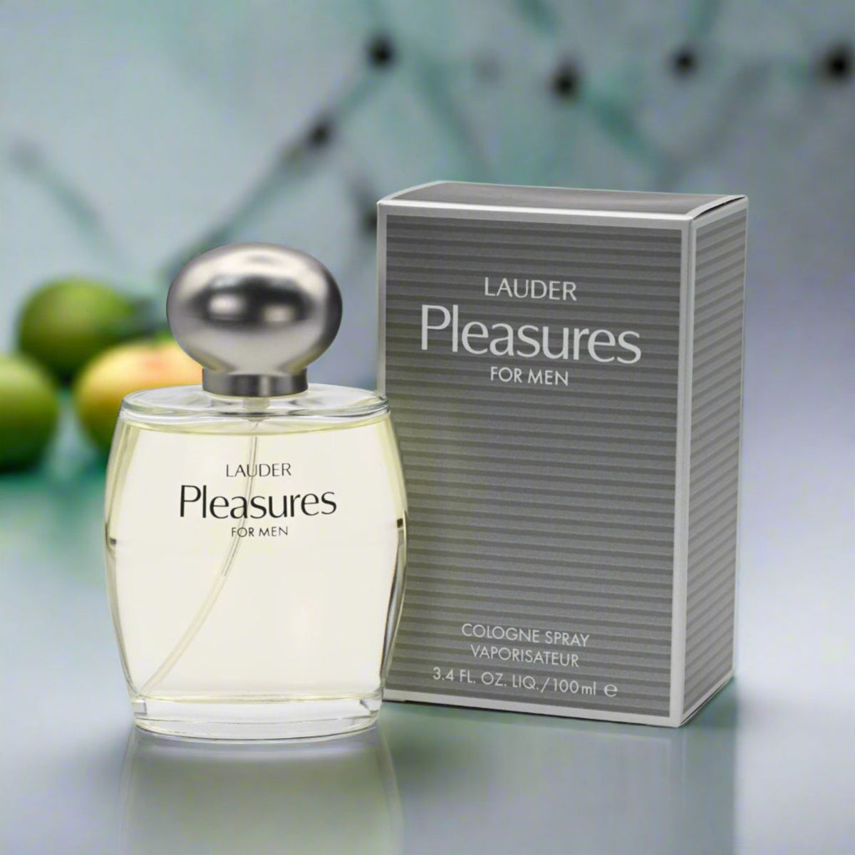 PLEASURES by Estee Lauder 3.3 / 3.4 oz EDC Cologne for Men NEW IN BOX 027131521433