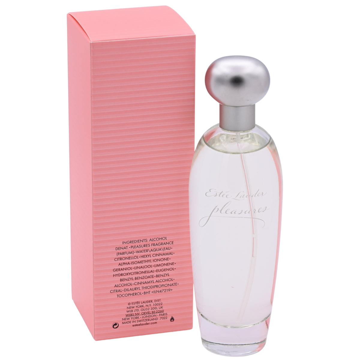 Pleasures by Estee Lauder perfume for women EDP 3.3 / 3.4 oz New in Box 027131043317