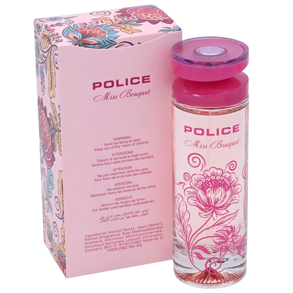 Police Miss Bouquet EDT Spray Women 3.4 oz 100ml 679602501101