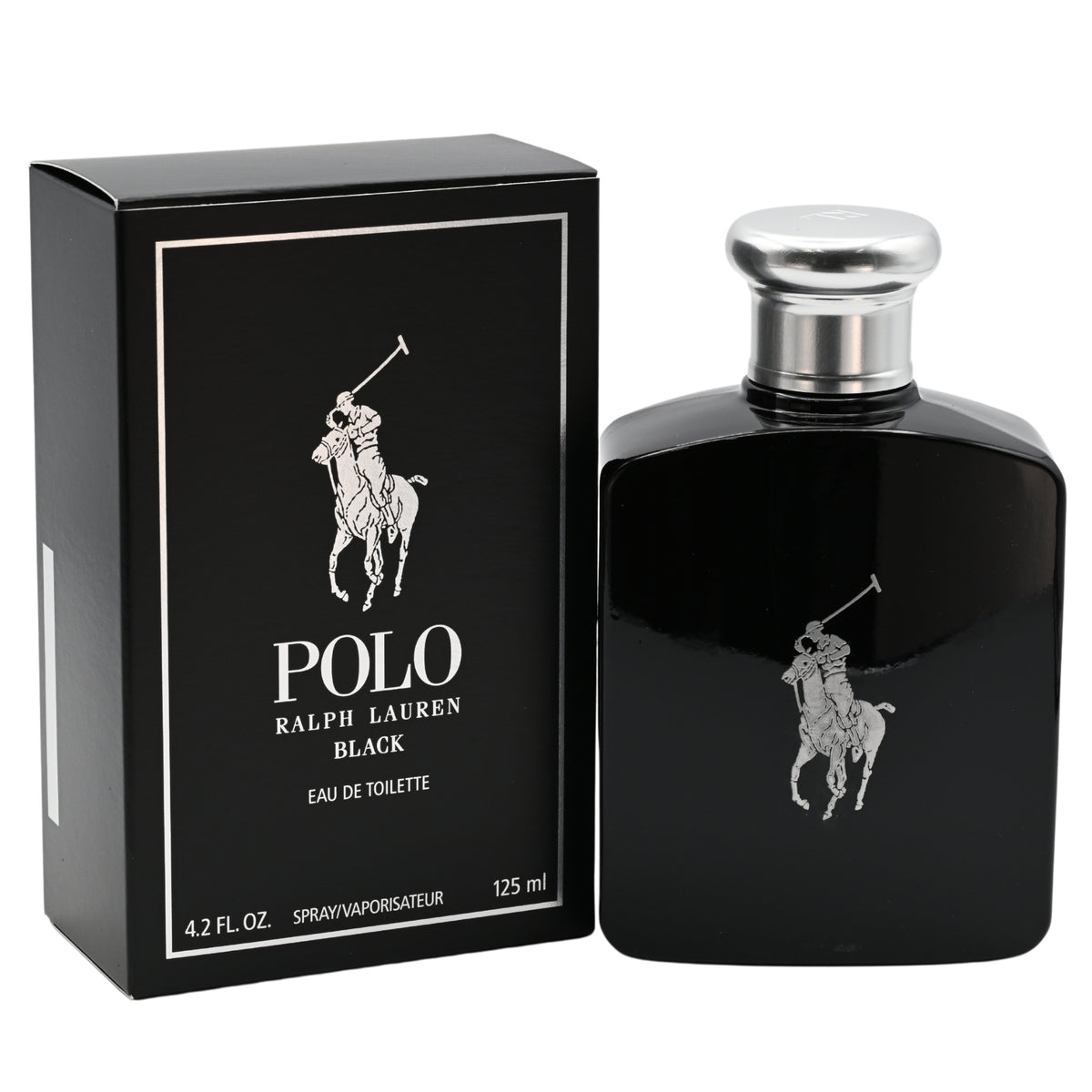 POLO BLACK by Ralph Lauren 4.2 oz edt Cologne for men New in Box 3360377032767