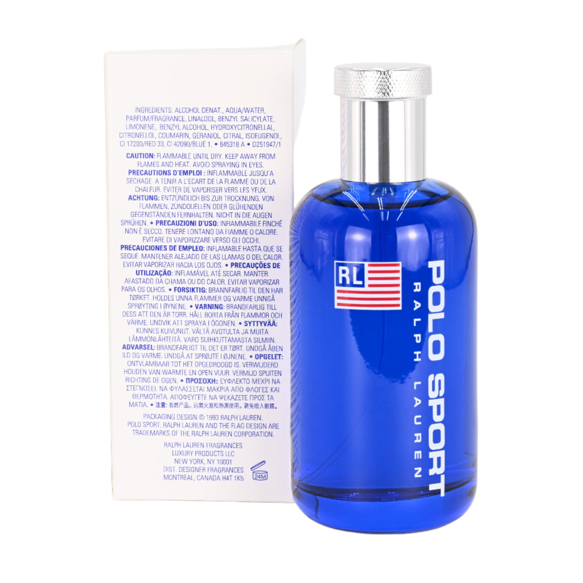 POLO SPORT by Ralph Lauren Cologne for Men EDT 4.2 oz New in Box 3360372055402