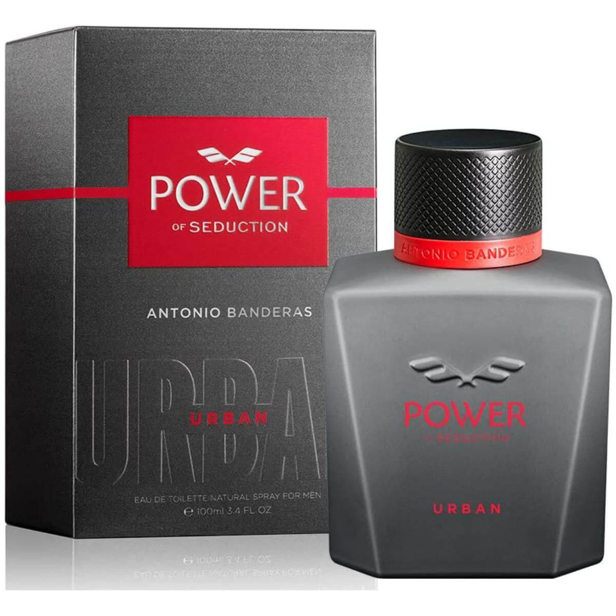 Power of Seduction Urban by Antonio Banderas cologne EDT 3.3 / 3.4 oz New in Box 8411061029626