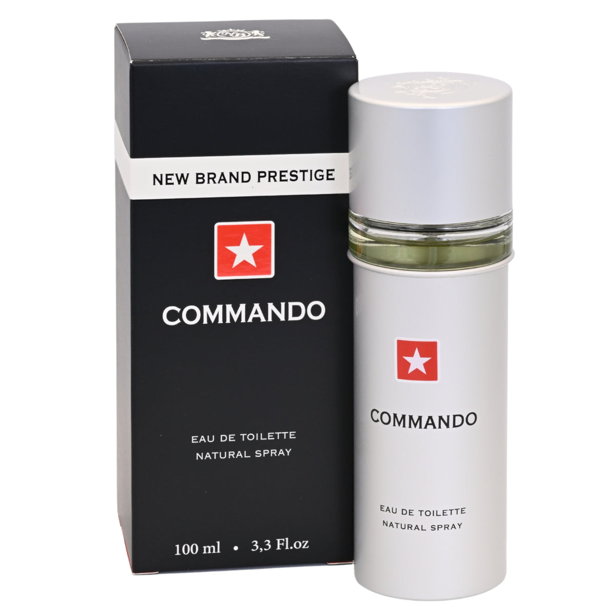 Prestige Commando by New Brand cologne for men EDT 3.3 /3.4 oz New In Box 5425017733560