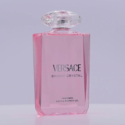 Bright Crystal by Versace bath & shower gel for women 6.7 oz New in Box