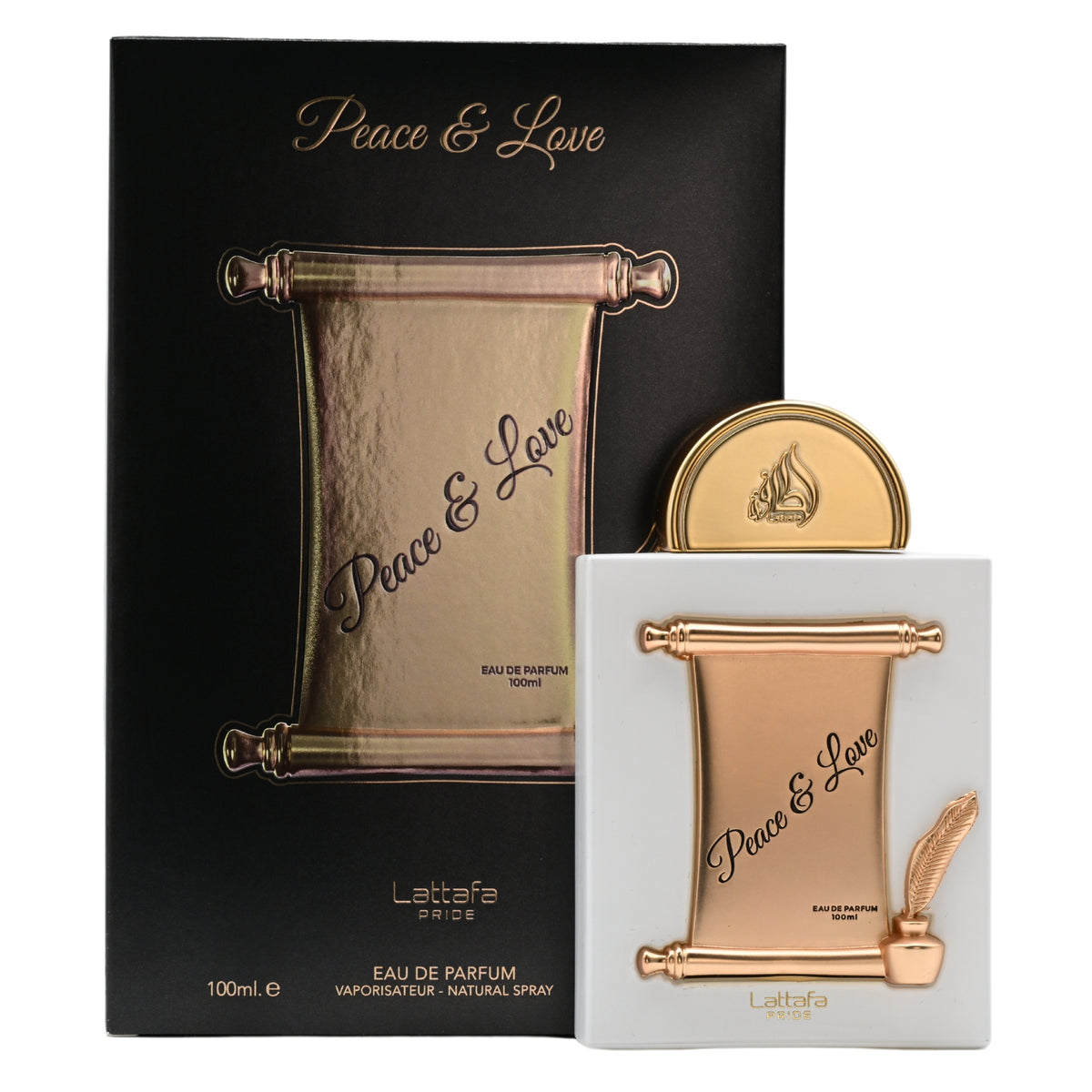 Pride Peace & Love by Lattafa perfume unisex EDP 3.3 / 3.4 oz New in Box 6290360592039