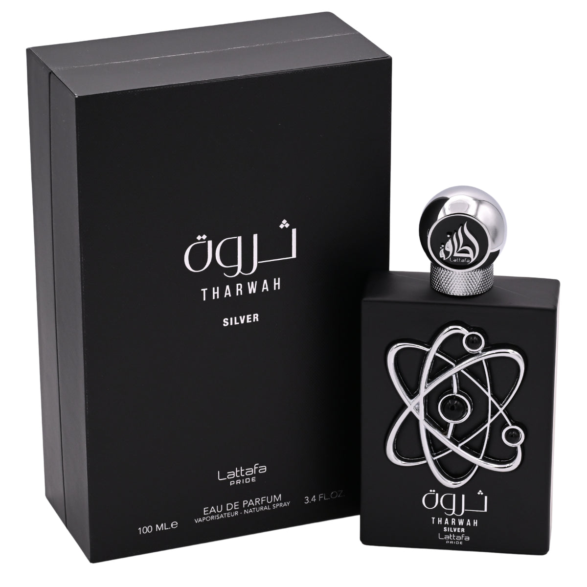 Pride Tharwah Silver by Lattafa cologne for men EDP 3.3 / 3.4 oz New in Box 6291108738184