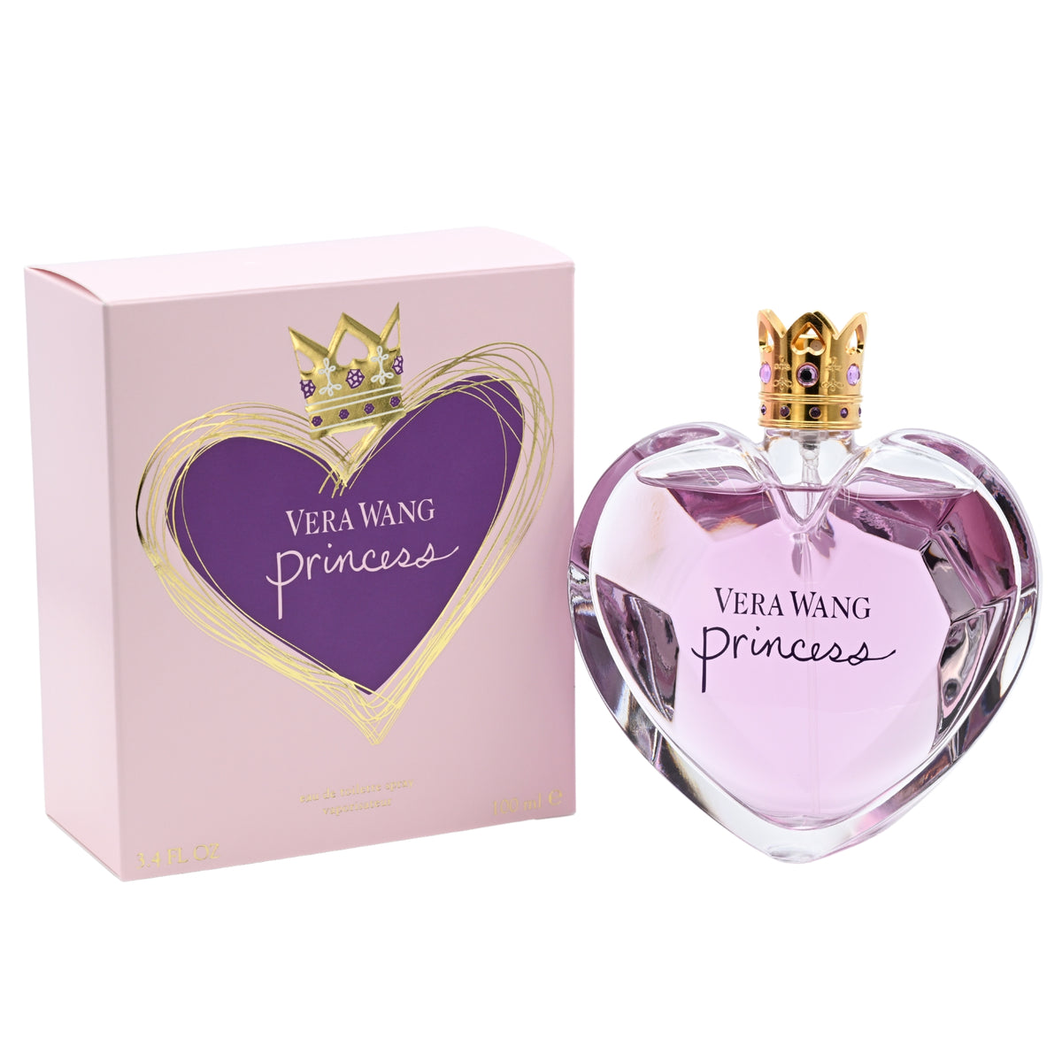 PRINCESS by VERA WANG Perfume 3.3 / 3.4 oz EDT For Women NEW in BOX 688575179415