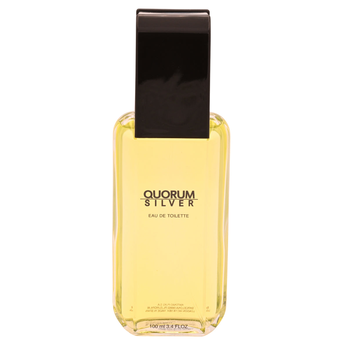 QUORUM SILVER by Antonio Puig 3.3 / 3.4 oz EDT For Men NEW IN BOX 8411061582350