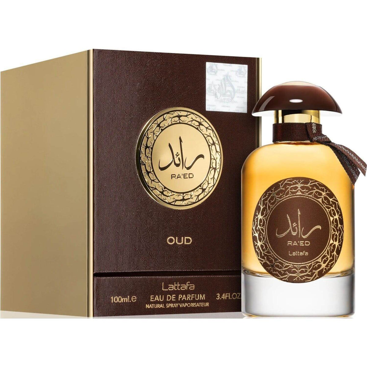Ra'ed Oud by Lattafa perfume for unisex  EDP 3.3 / 3.4 oz New in Box 6291108736548