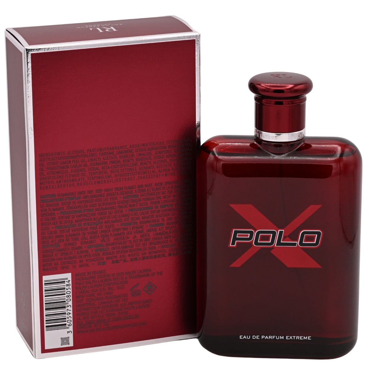 Ralph Lauren Polo Red Extreme Eau de Parfum Spray for Men 6.7 oz (New Retail Box) 3605973080584