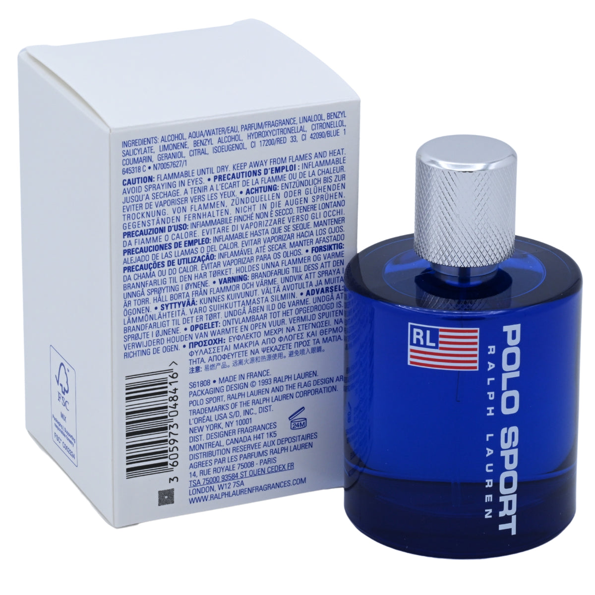 Ralph Lauren Polo Sport Eau de Toilette (EDT) Spray for Men 3.4 oz / 100 ml New Retail Box 3605973048416