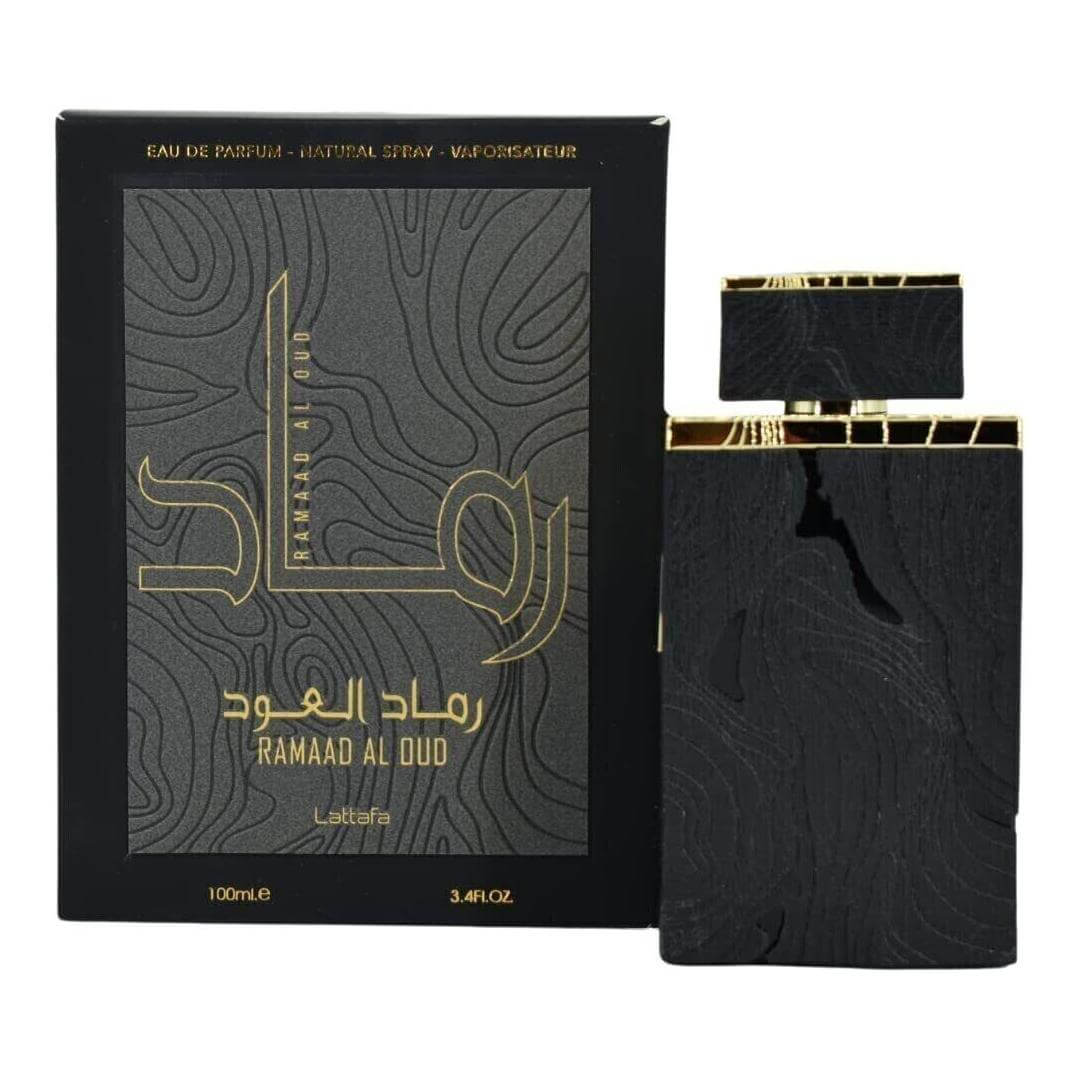 Ramaad Al Oud by Lattafa perfume for unisex  EDP 3.3 / 3.4 oz New in Box 6291107457062