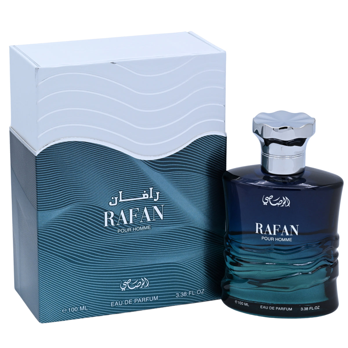 Rasasi Rafan EDP Spray Men 3.38 oz 100ml New Box 614514555187