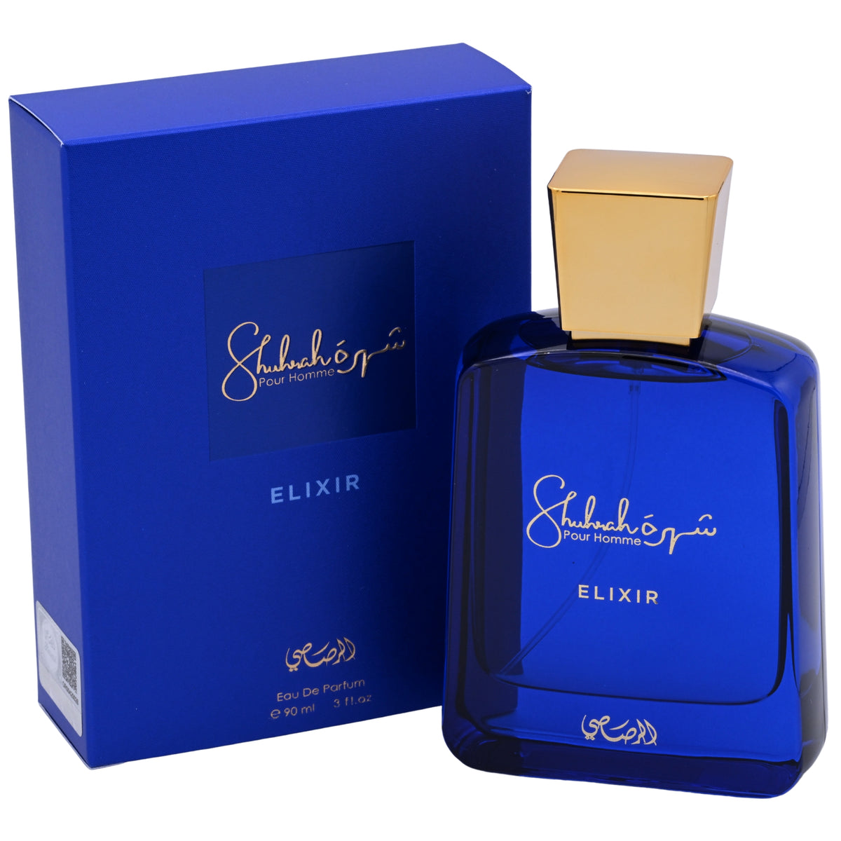 Rasasi Shuhrah Elixir Pour Homme EDP Spray Men 3 oz 90ml 614514339237