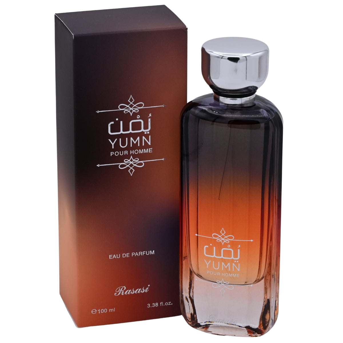Rasasi Yumn Pour Homme Eau de Parfum Spray for Men 3.38 oz (100 mL) New Retail Box 614514438039
