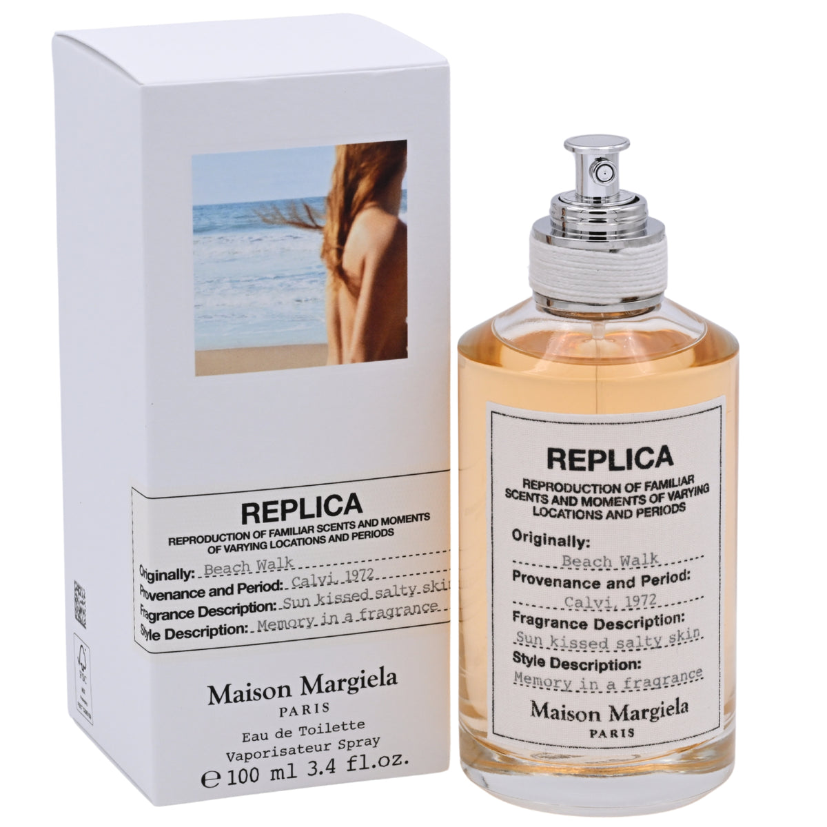 Replica Beach Walk by Maison Margiela for women EDT 3.3 / 3.4 oz New In Box 3605521651587