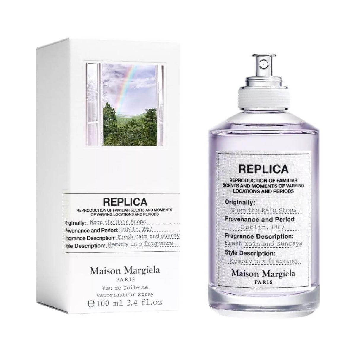 Replica When The Rain Stops by Maison Margiela EDT 3.3 / 3.4 oz New in Box 3614273612678