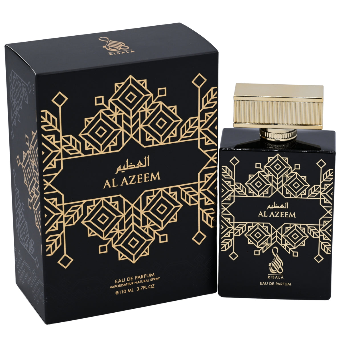 Risala Al Azeem Eau de Parfum (EDP) Spray for Men 3.7 fl oz (110 ml) 6294015190595