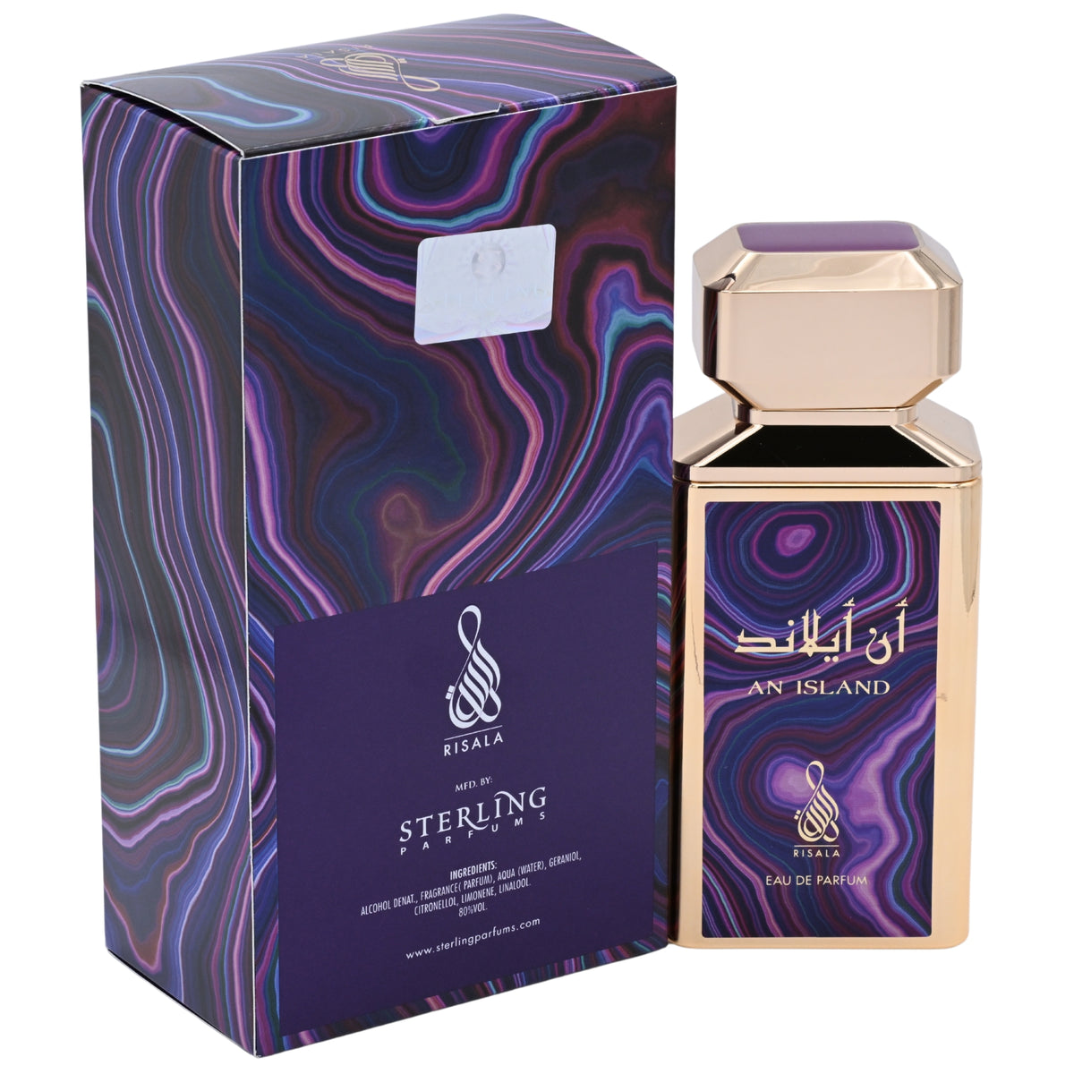 Risala An Island Eau de Parfum Spray Unisex 3.4 oz (100 ml) New Retail Box 6294015184143