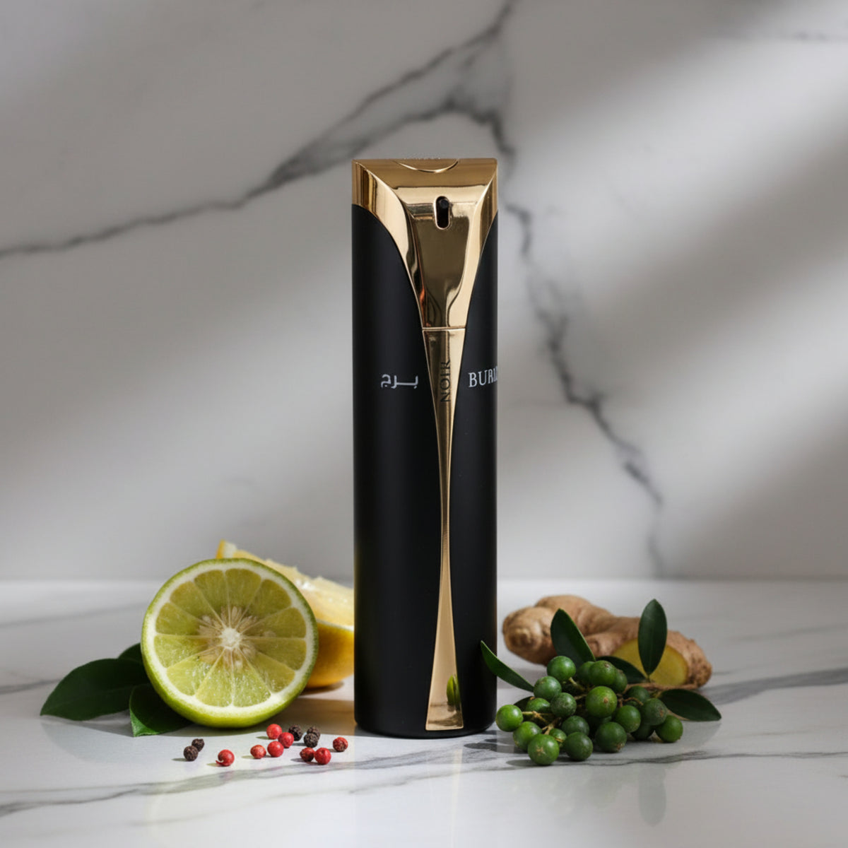 Risala Elite Burj Noir EDP Unisex Spray 3.4 oz 100ml New Box 6294015199017