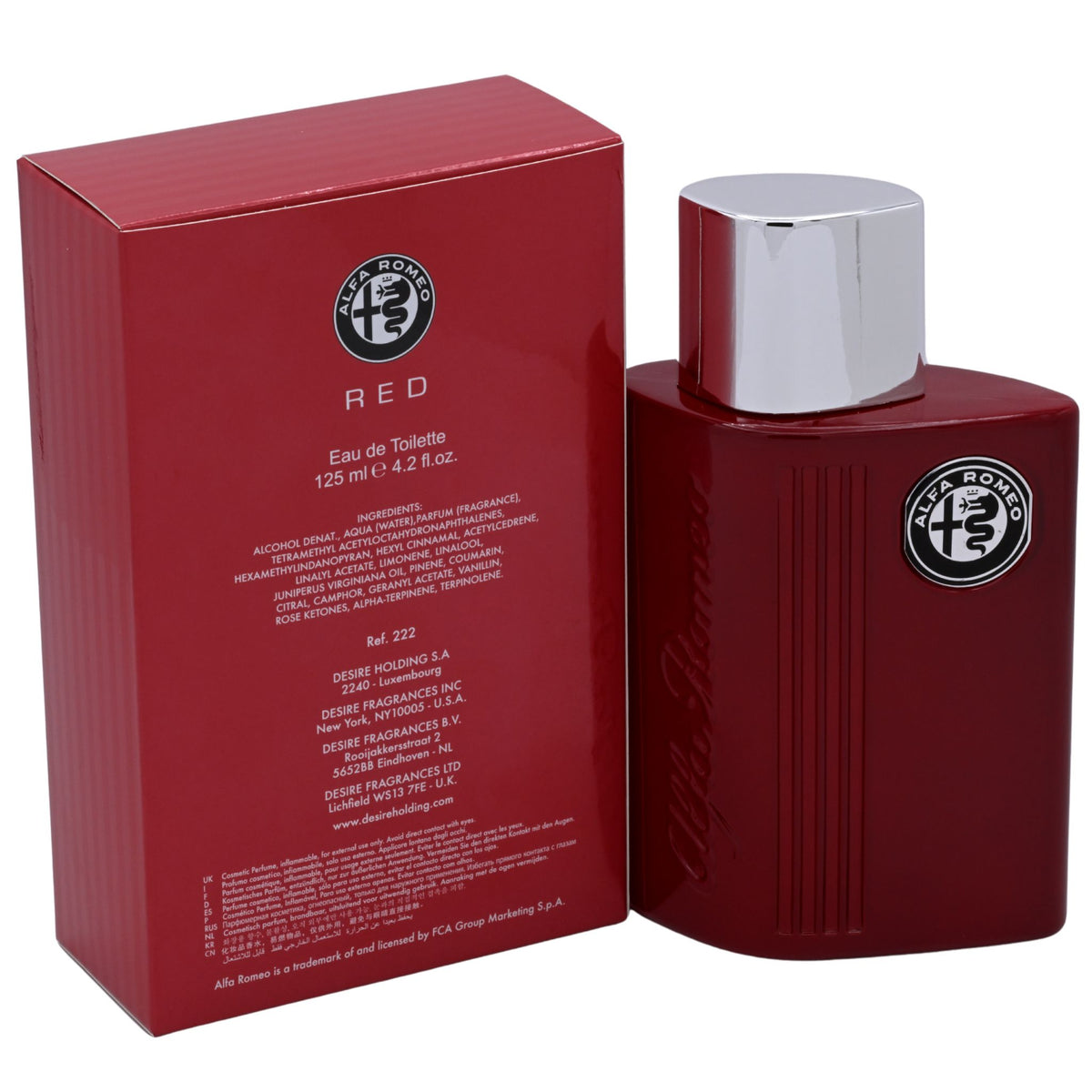 Romeo Red  by Alfa Romeo cologne for men EDT 4.2 oz New In Box 810876032223