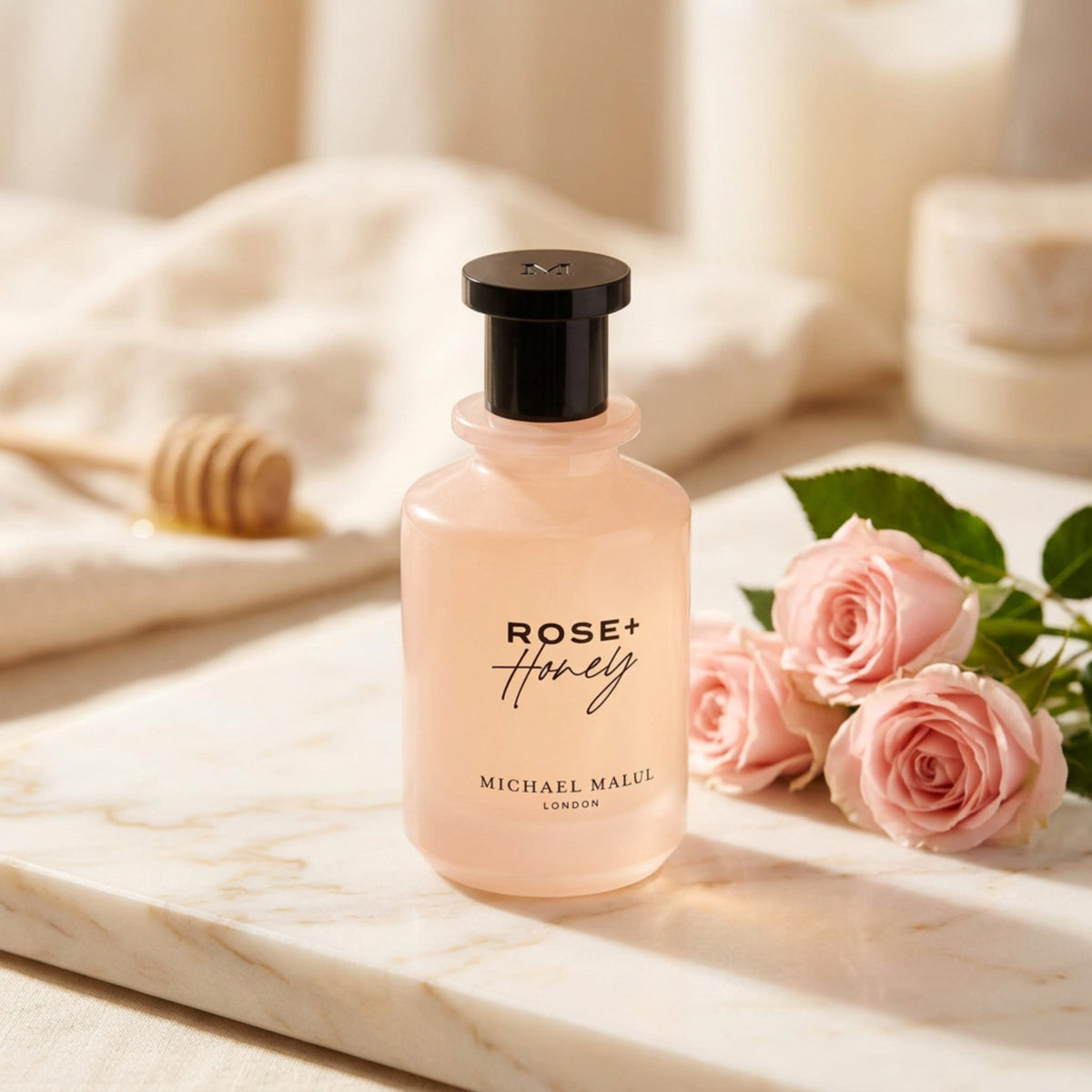 Rose+Honey by Michael Malul for women EDP 3.3 / 3.4 oz New in Box 725765657015
