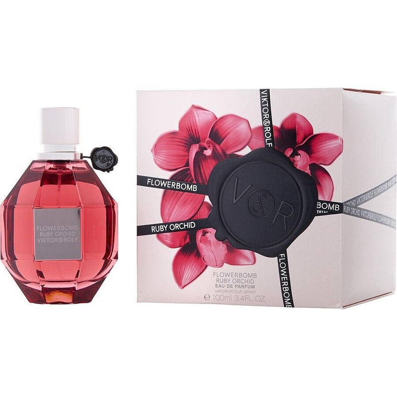Flowerbomb Ruby Orchid by Viktor & Rolf for her EDP 3.3 /3.4 oz New in Box