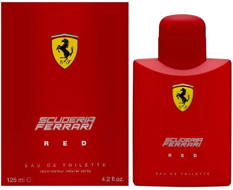 Scuderia Ferrari Red by Ferrari 4.2 oz edt Cologne Men New in Box - 4.2 oz / 125 ml