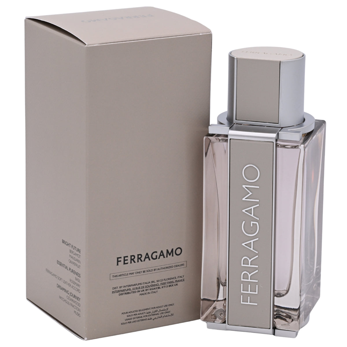 Salvatore Ferragamo Bright Leather Eau de Toilette Spray for Men 3.4 oz 8052464895564