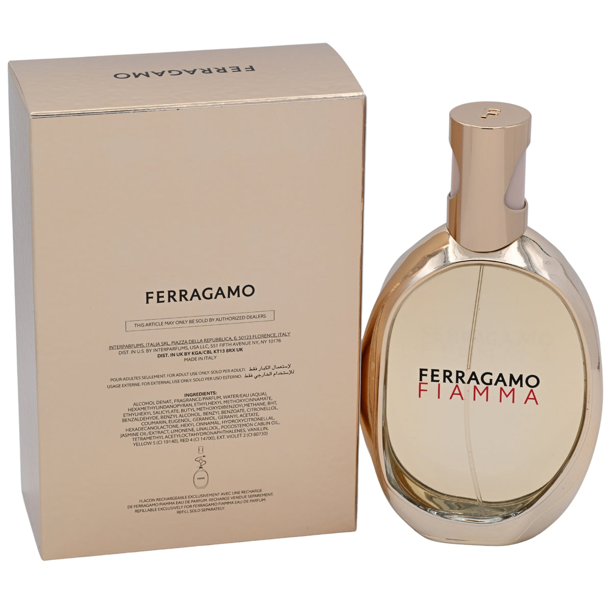 Salvatore Ferragamo Fiamma EDP Spray Women 3.4 oz 100ml New Box 8052464896677