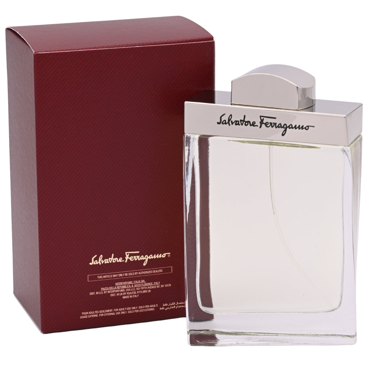 SALVATORE FERRAGAMO POUR HOMME Cologne 3.4 oz New in Box 646875431527