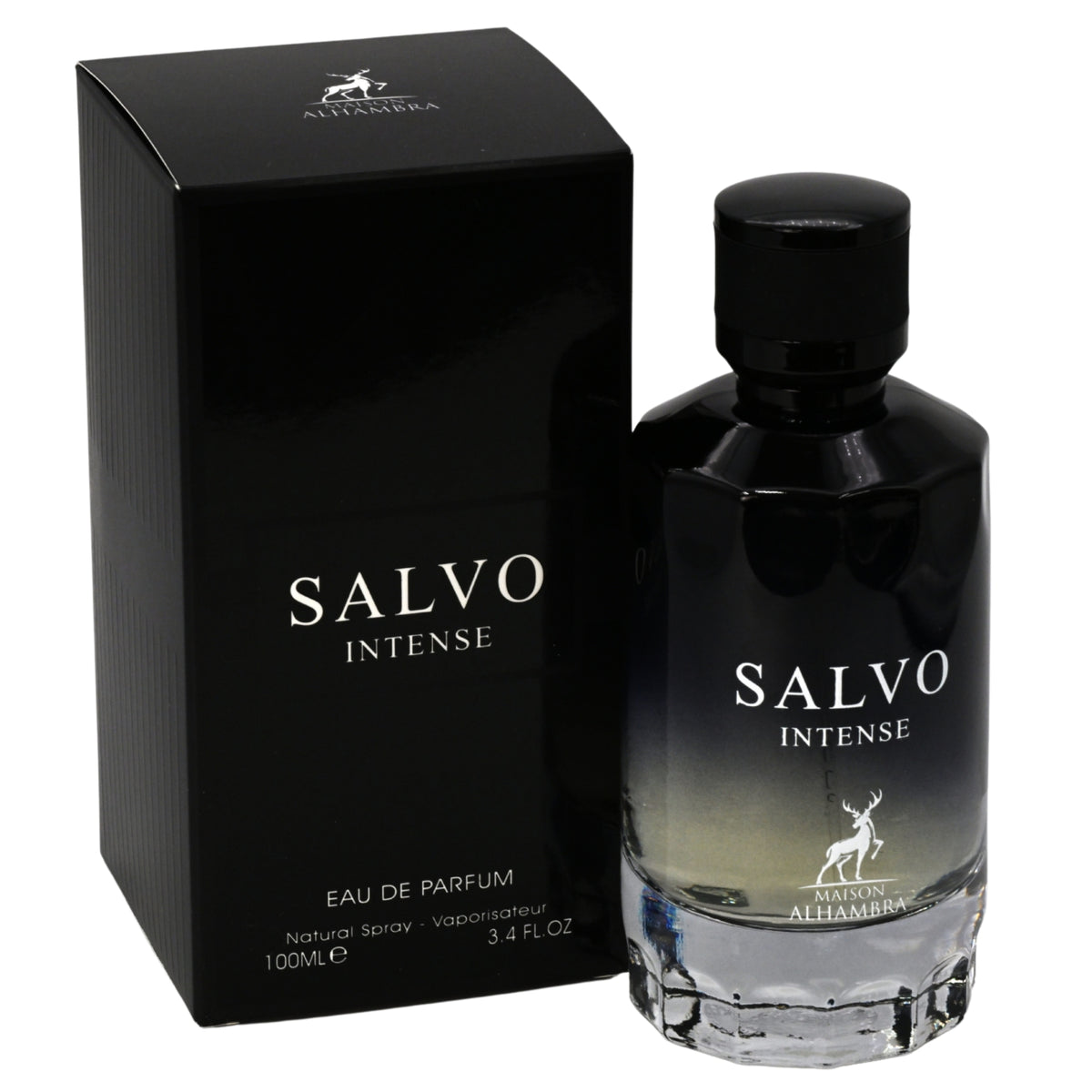 Salvo Intense by Maison Alhambra cologne for men EDP 3.3 / 3.4 oz New in Box 6291108733486