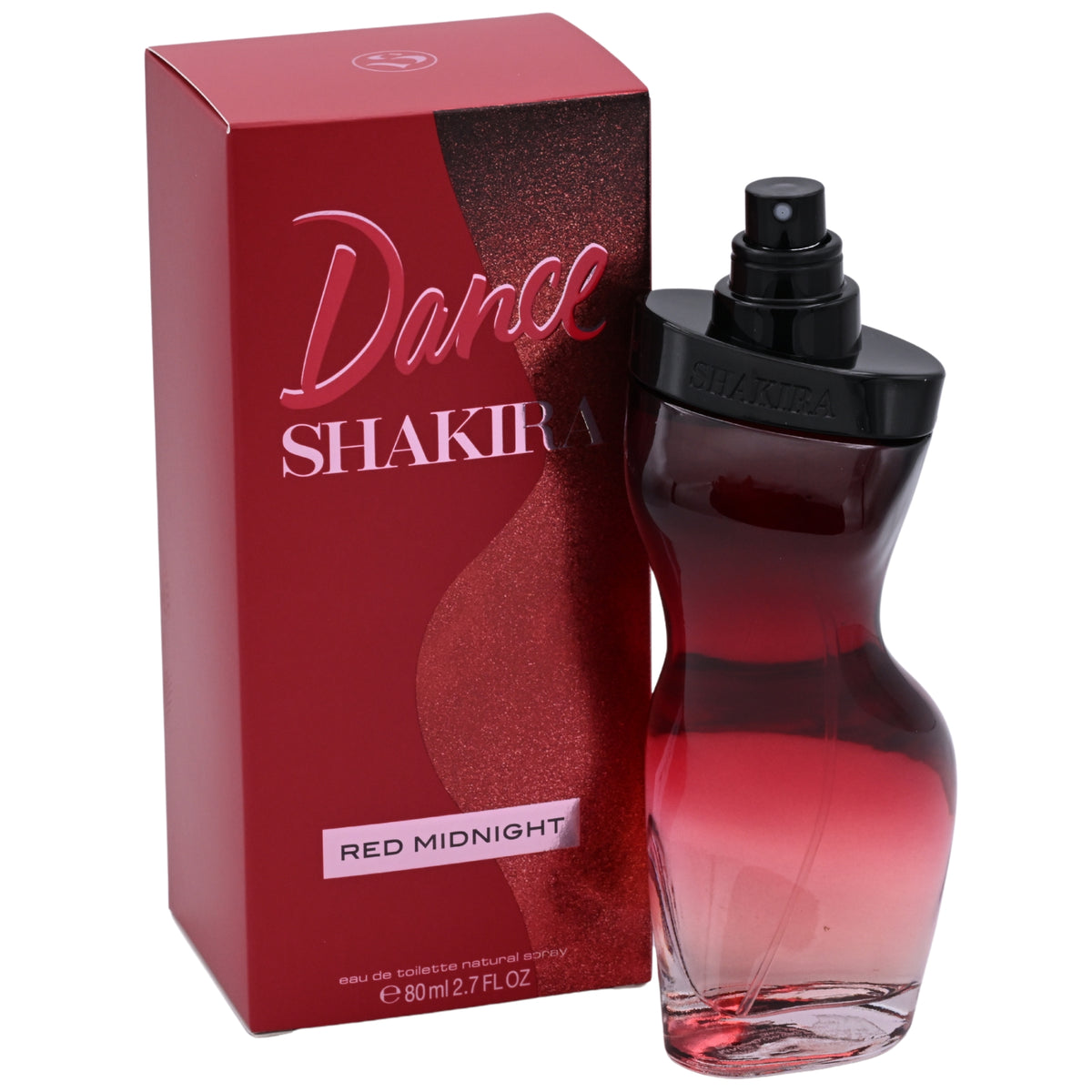 Shakira Dance Red Midnight Eau de Toilette Spray for Women 2.7 oz (80 ml) - New Retail Box 8411061000915