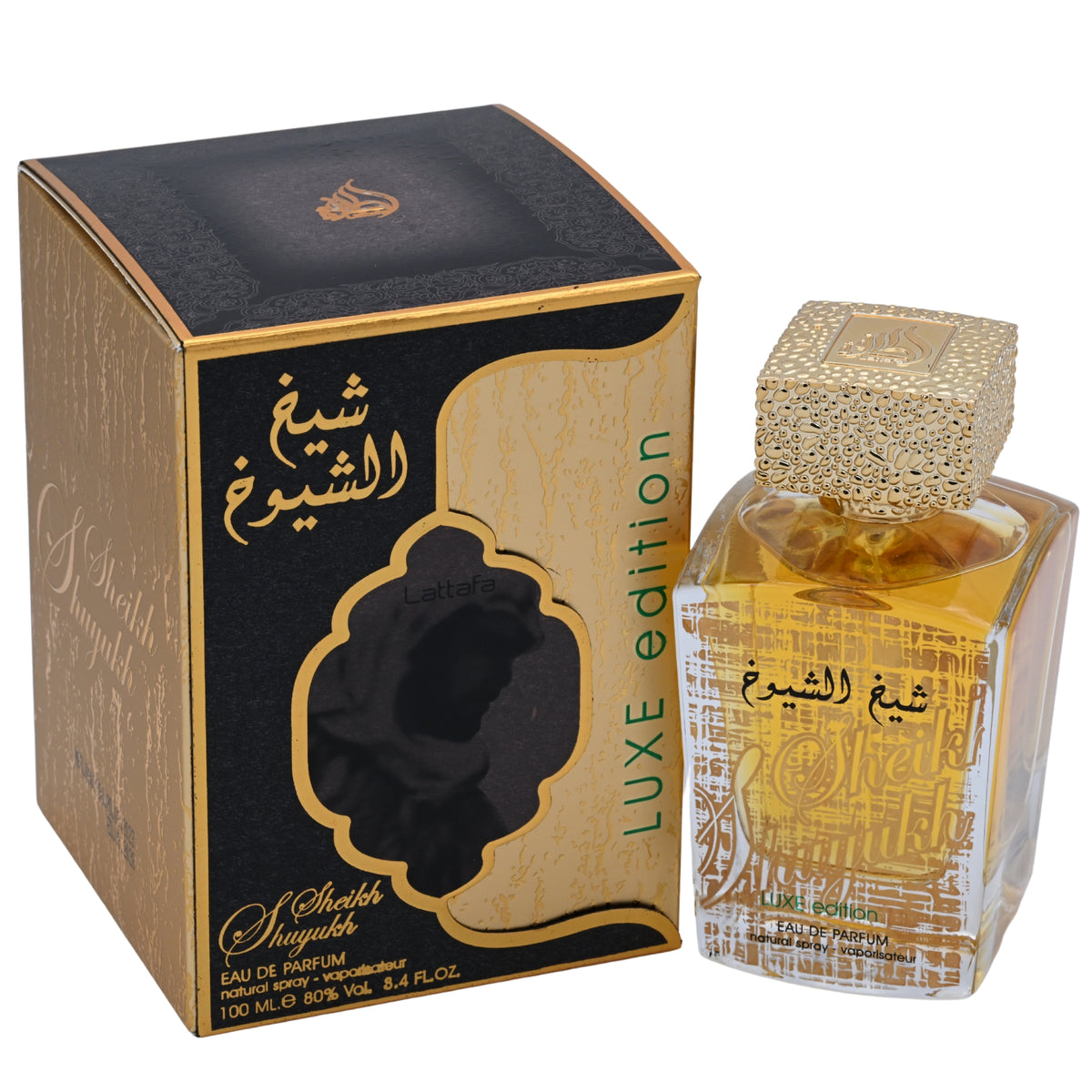Sheikh Al Shuyukh by Lattafa perfume for unisex EDP 3.3 / 3.4 oz New in Box 6291106063981