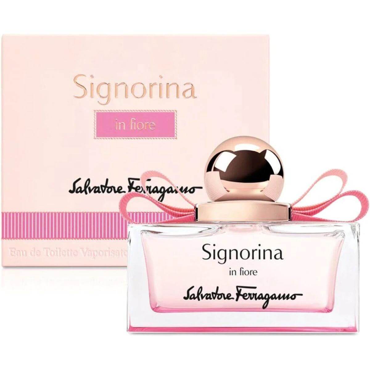 Signorina in Fiore by Salvatore Ferragamo for women EDT 3.3 / 3.4 oz New in Box 8056860210327