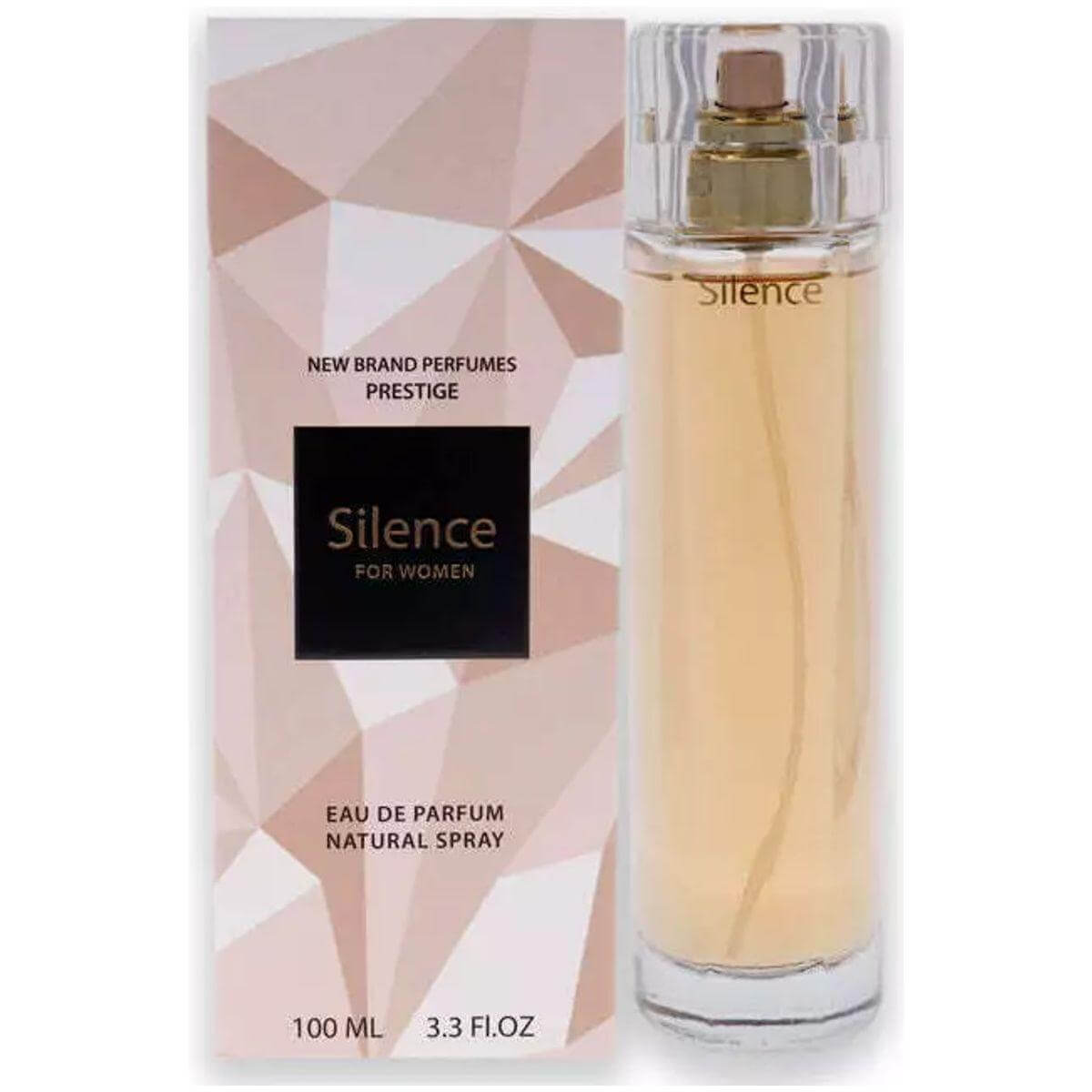 Silence by New Brand perfume for women EDP 3.3 / 3.4 oz New In Box 5425017736479