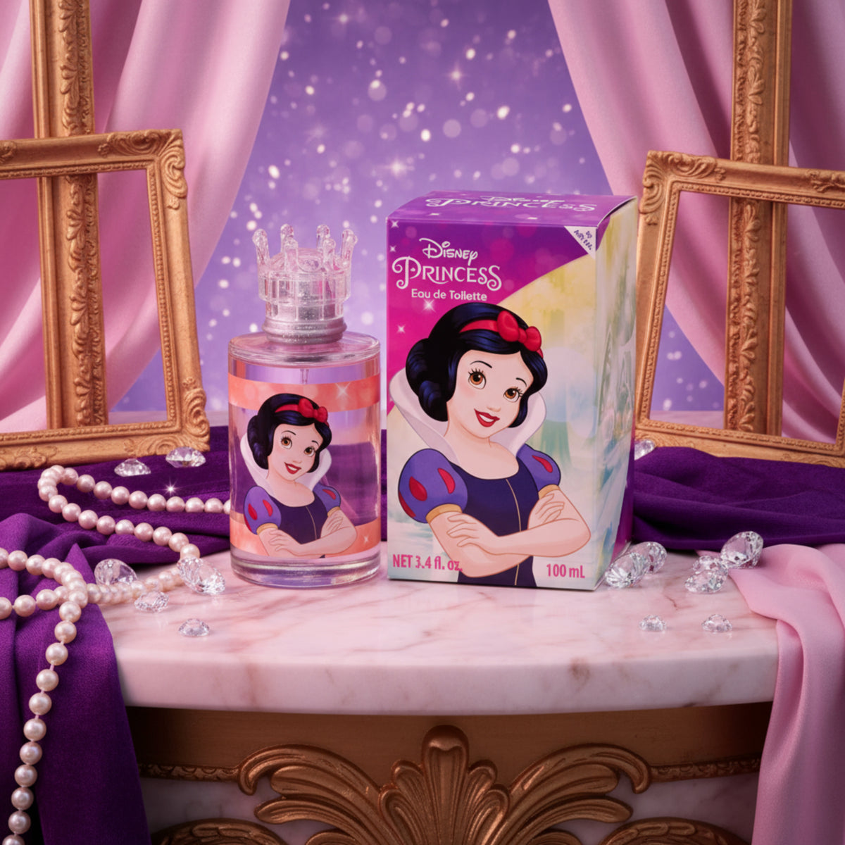 Snow White by Disney 3.4 oz edt for Girls Perfume New in Box 8411114082585