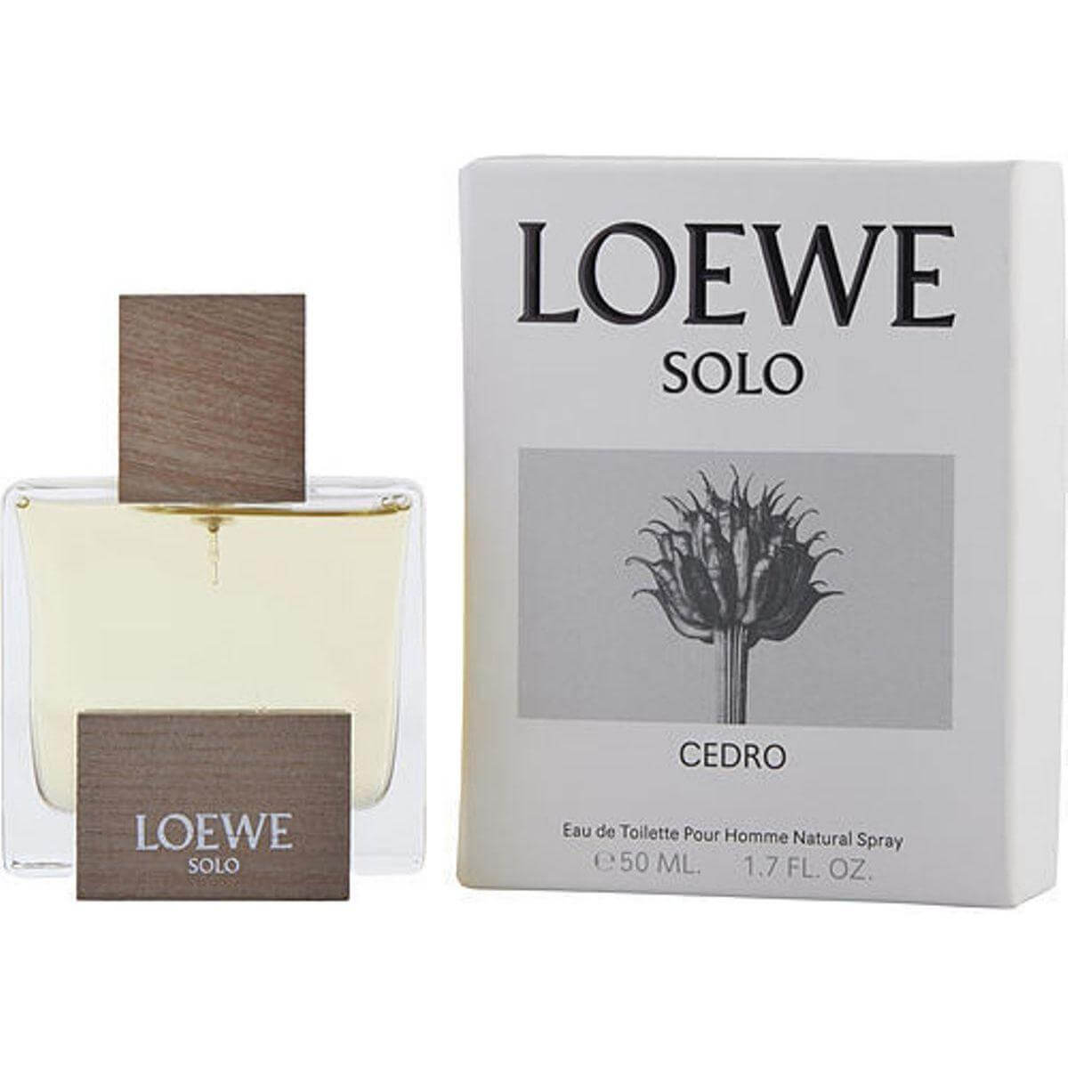 Solo Cedro by Loewe cologne for men EDT 1.7 oz New in Box 8426017053198